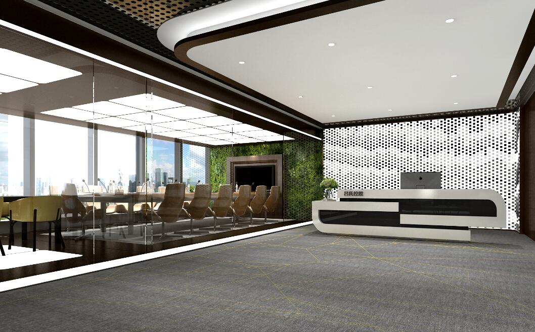 呂氏控股無錫寫字樓辦公裝修設計